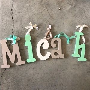 “Micah” nursery decor